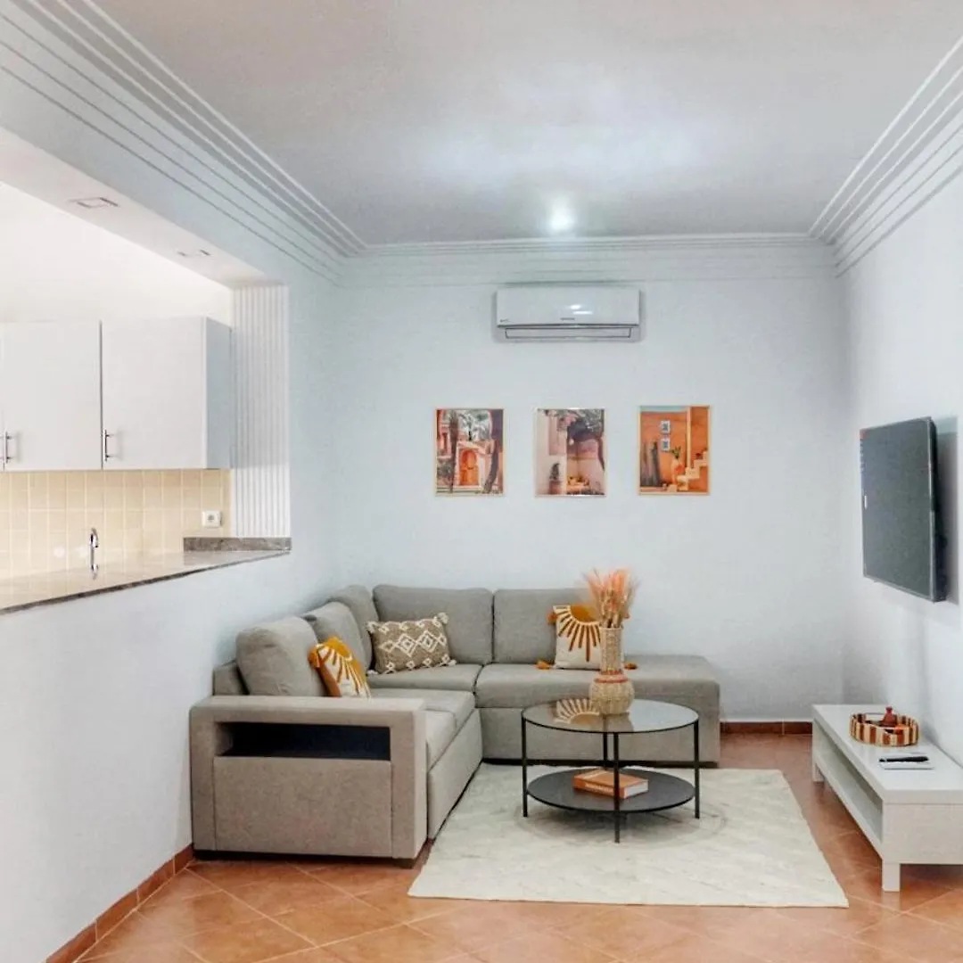 Apartament Le Cosy Nejmaa - Piscine - 4 Prs - Marrakech Marrakesz